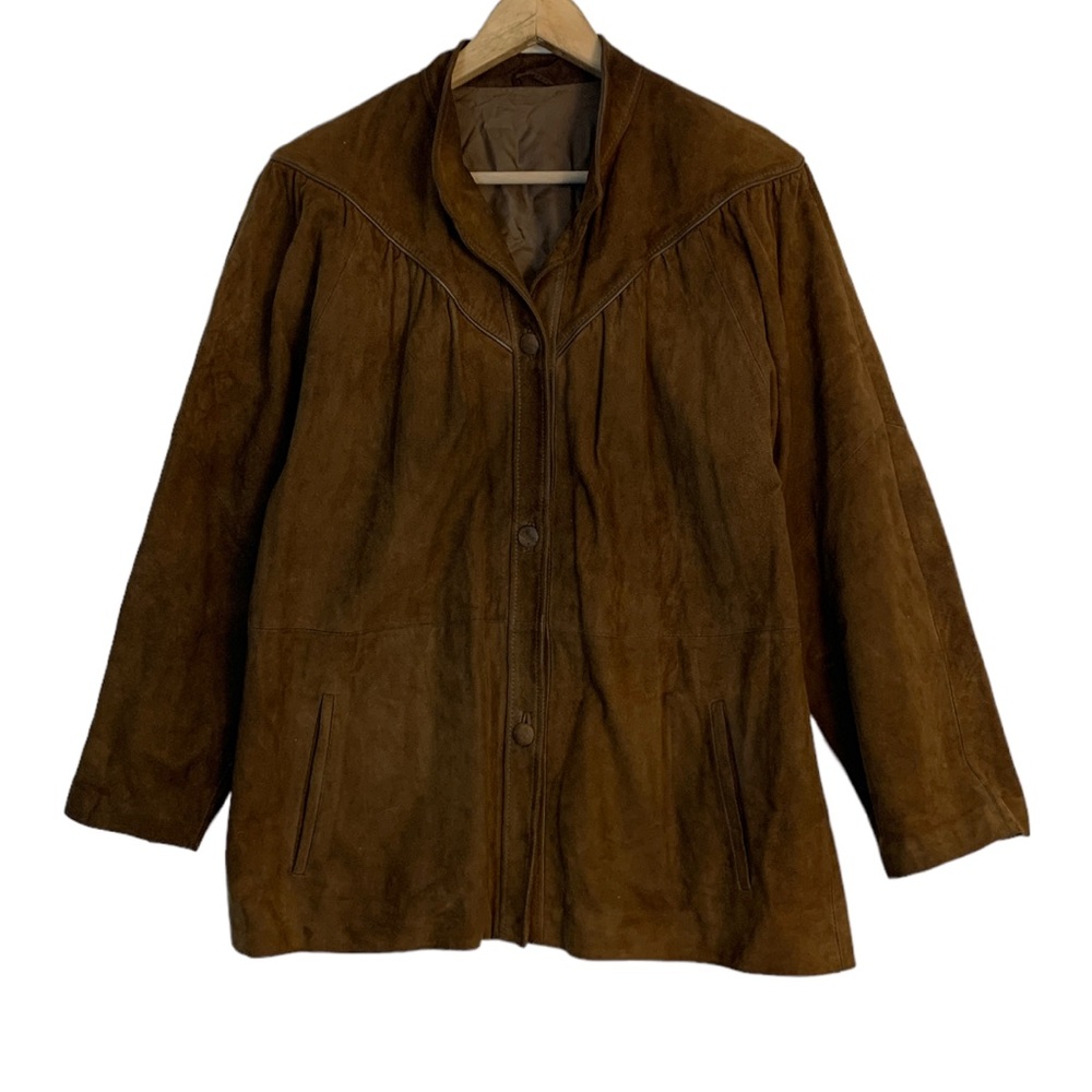 Christ Suede Leather Jacket